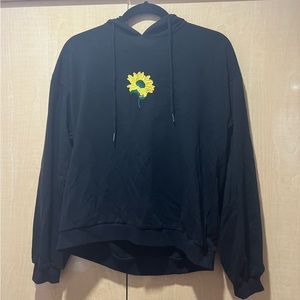 Sunflower black hoodie
